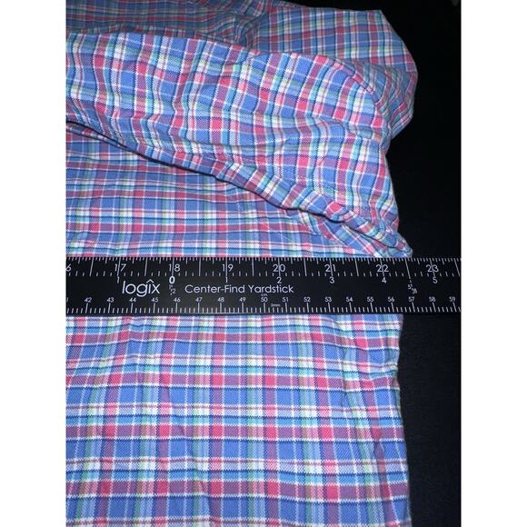 Ralph Lauren Mens M Colorful Preppy Plaid Collared Long Sleeve Button Down Shirt - Picture 7 of 9